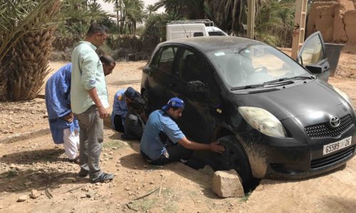 Bad driving in Morocco